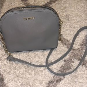 Steve Madden gray crossbody purse